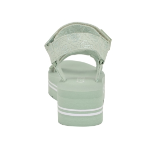 Women's Avin Logo Sport Sandals - Light Green/White Logo - Image 4