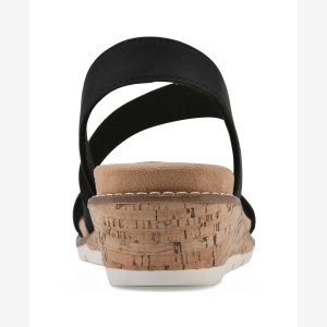 Cliffs by White Mountain Women's Tinnley Wedge Slip-On Sandals - Image 4