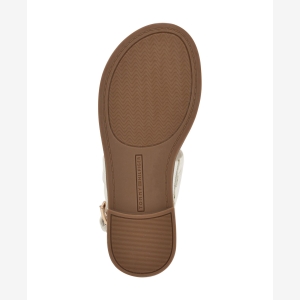 Tommy Hilfiger Women's Carree T-Strap Flat Sandals - Image 6