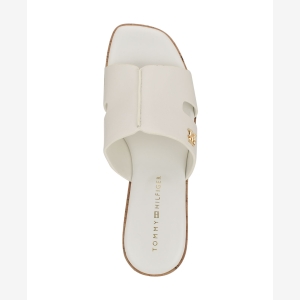 Tommy Hilfiger Women's Heliena High Platform Wedge Sandals - White - Image 5