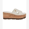 Tommy Hilfiger Women's Heliena High Platform Wedge Sandals - White - Image 3