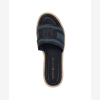 Tommy Hilfiger Women's Hadjea Espadrille Slip-On Flat Sandals - Black/Denim - Image 5