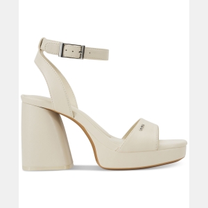 DKNY Women's Scotia Ankle Strap Dress Sandals - Bone - Image 3