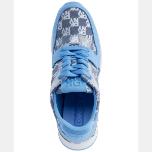 DKNY Women's Kamay Lace-Up Wedge Sneakers - Cornflower - Image 5