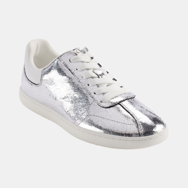 DKNY Women's Seacliff Lace-Up Sneakers - Nickel