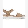 Dr. Scholl's Women's Time Off Sky Sport Wedge Sandals - Cuban Sand Faux Leather - Image 3