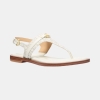 Mandy Logo Slingback Thong Sandals - Vanilla/ Cream