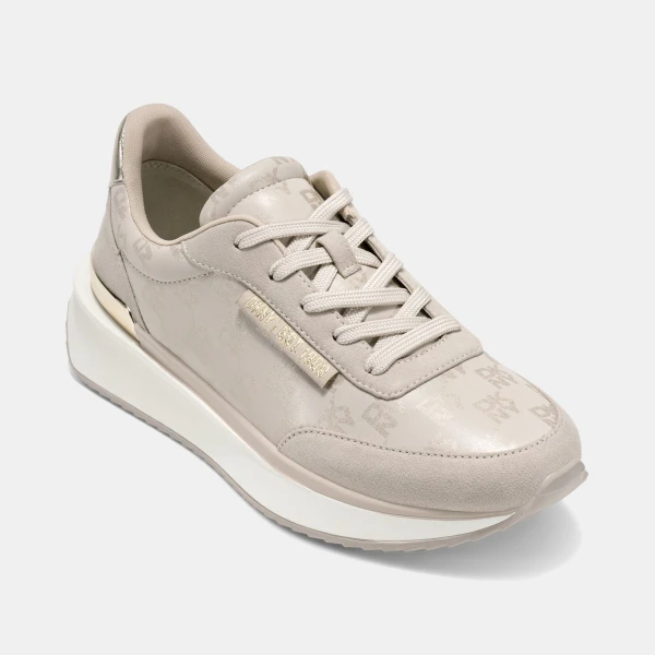 DKNY Women's Aranae Lace-Up Sneakers - Bone