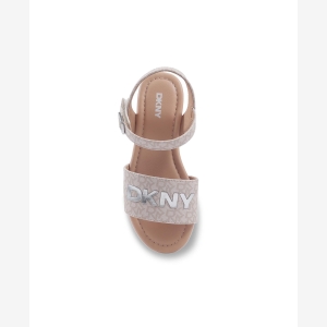 DKNY Little and Big Girls Cassie Coara Casual Sandal - Image 4