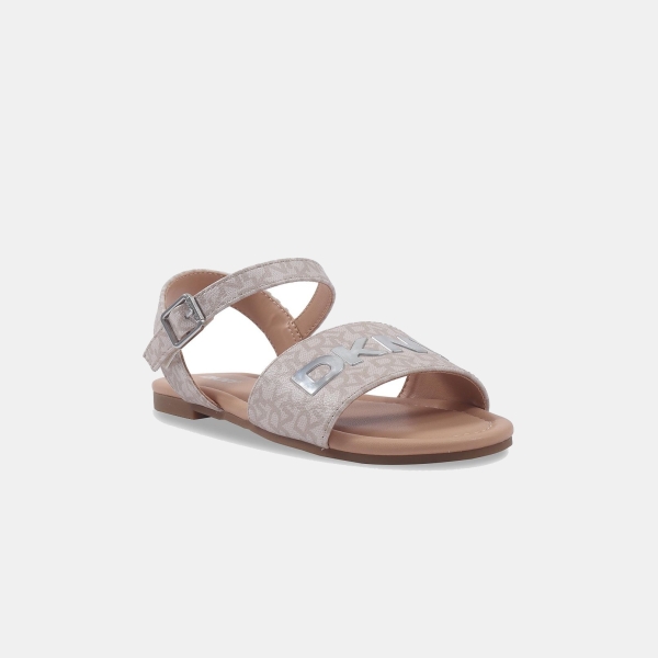 DKNY Little and Big Girls Cassie Coara Casual Sandal