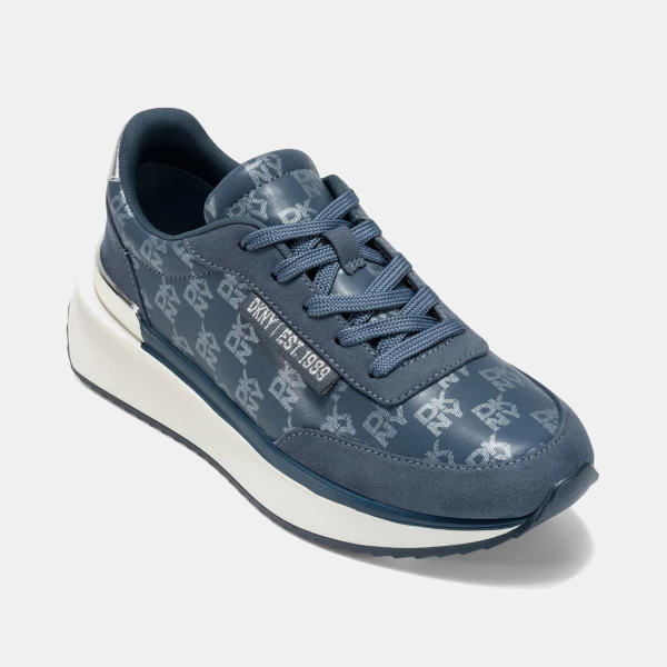 DKNY Women's Aranae Lace-Up Sneakers - Celeste Blue