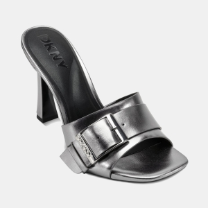 DKNY Women's Clorissa Buckled Sandals - Nickel
