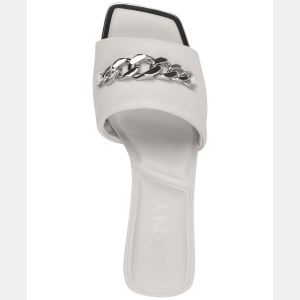 DKNY Women's Jileen Chain Dress Sandals - Soft White - Image 5