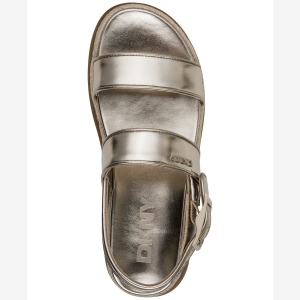 DKNY Women's Bernae Slingback Sandals - Champagne - Image 5