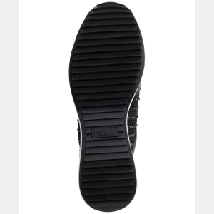 DKNY Women's Kalinda Stones Wedge Sneakers - Black/ Black - Image 6
