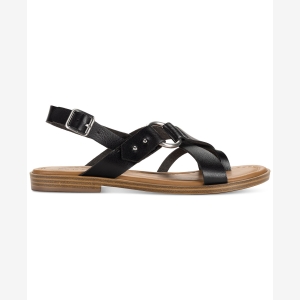 Style & Co Women's Romyy Flat Sandals, Exclusively at Macy's - Blk Beauty - Image 3