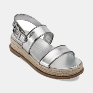 DKNY Women's Bernae Slingback Sandals - Silver