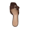 Women's Dista Slip-On Buckle Dress Sandals - Dark Brown Suede - Image 5