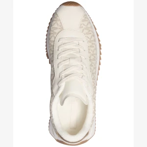 Michael Kors Women's Rhodes Trainer Lace-Up Sneakers - Vanilla Logo - Image 4