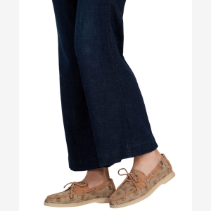 GUESS Women's Yomaya Charms Boat Shoe Loafers - Brown Suede Logo - Image 7