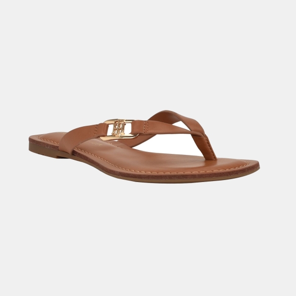 Tommy Hilfiger Women's Liande Logo Flat Thong Sandal