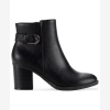 Style & Co Women's Harlemm Buckle Booties, Created for Macy's - Black Beauty Smooth - Image 3