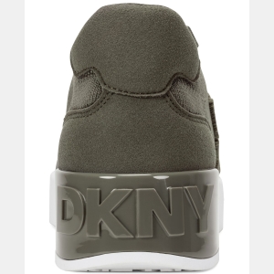 DKNY Women's Mallory Lace Up Sneakers - Green - Image 4