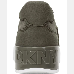 DKNY Women's Mallory Lace Up Sneakers - Green - Image 4