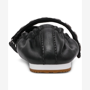 Steve Madden Anaya-St Studded Mary-Jane Ballet Flats - Black - Image 4