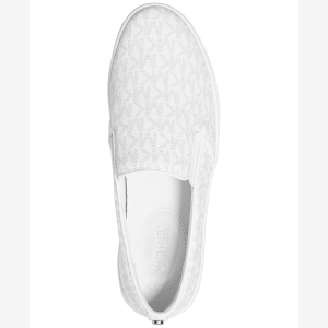 Michael Kors Women's Keaton Slip On Sneakers - Bright White - Image 5