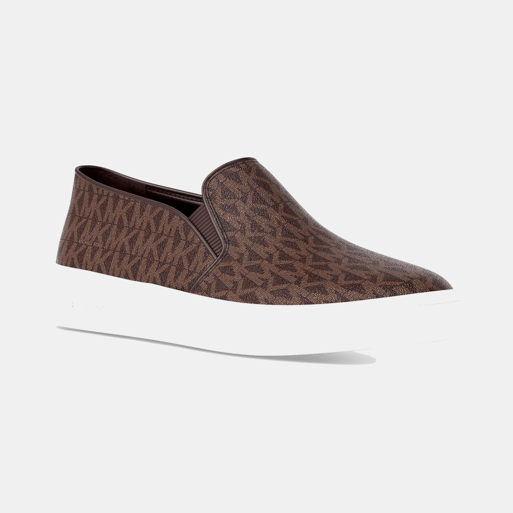 Michael Kors Women's Keaton Slip On Sneakers - Brown