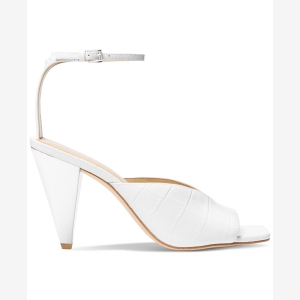 Michael Kors Women's Electra Ankle Strap Dress Sandals - Optic White - Image 3
