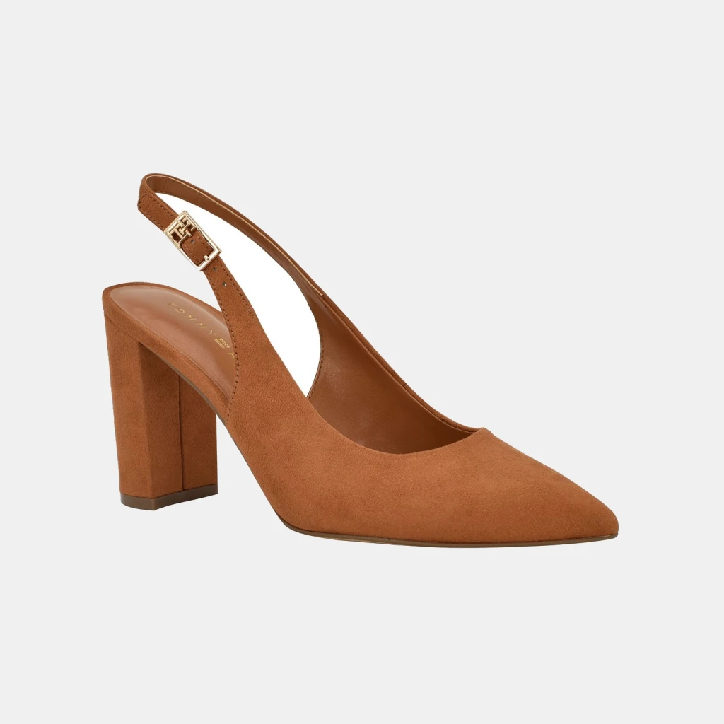 Tommy Hilfiger Women's Azalee Slingback Pumps - Cognac