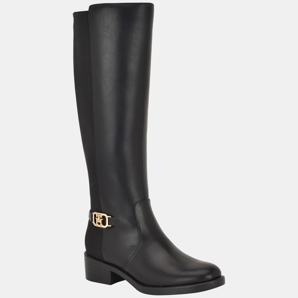 Tommy Hilfiger Women's Imaliz Tall Ornamented Riding Boots