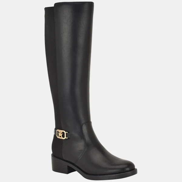 Tommy Hilfiger Women's Imaliz Tall Ornamented Riding Boots
