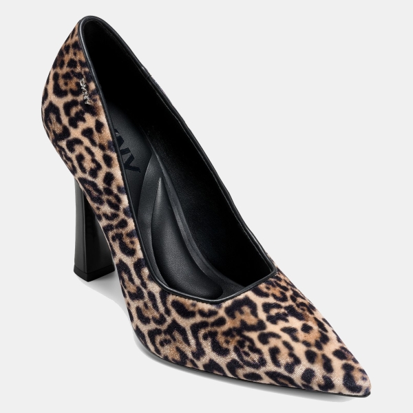 DKNY Women's Cinthia Animal Print High Heel Pumps