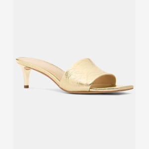 Michael Kors Women's Elyse Square Toe Mule Sandals