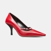 Michael Kors Women's Selina Pointed Toe Pumps - Crimson