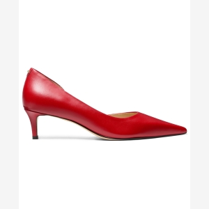 Michael Kors Women's Elyse Kitten Pumps - Crimson - Image 3