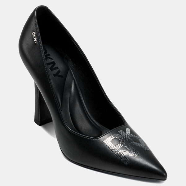 DKNY Women's Cinthia Sequin Logo Heel Pumps