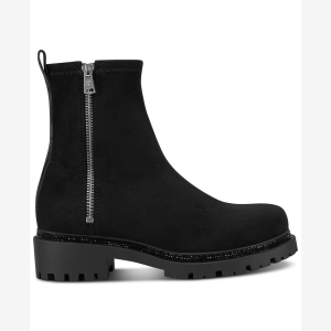 DKNY Women's Roscoe Lug Block Heel Booties - Image 3