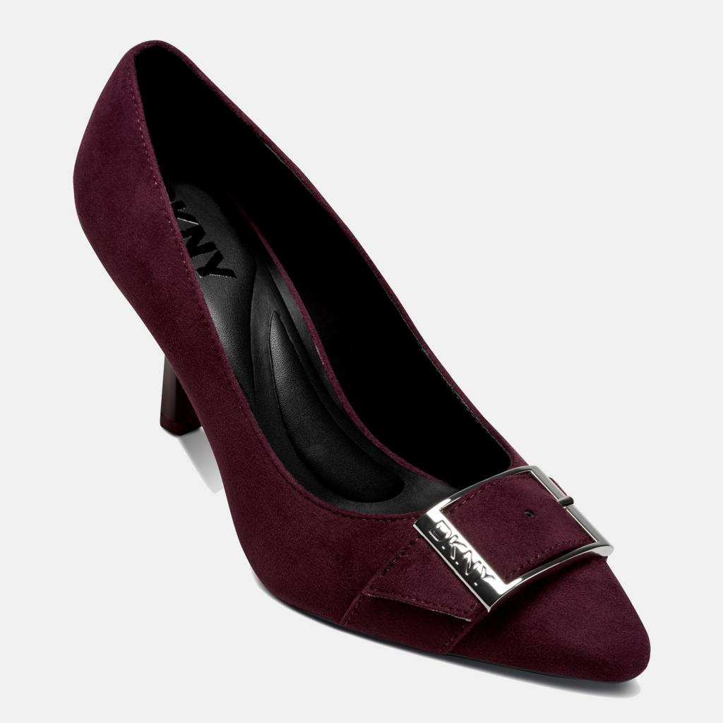 DKNY Women's Nashbrook Slip On Pumps - Burgundy