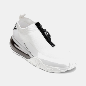 DKNY Women's Kelbie Lace Up Sneakers - White