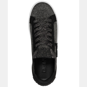 DKNY Women's Mallory Lace Up Sneakers - Nickel - Image 5