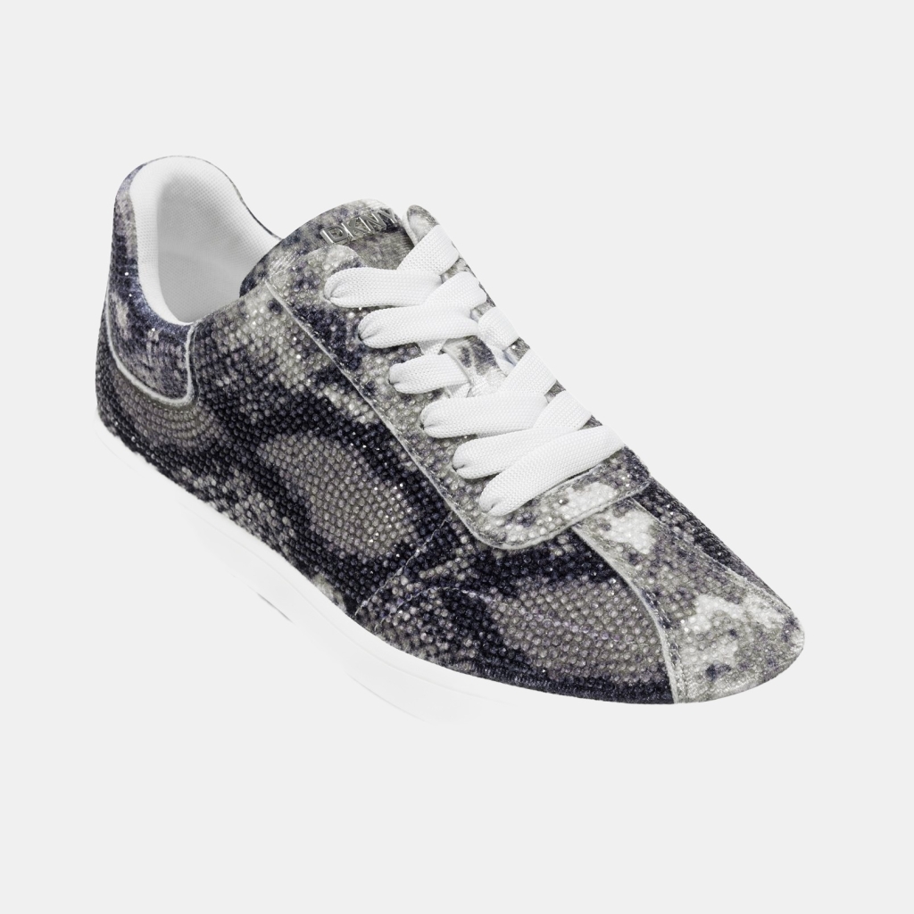 DKNY Women's Seacliff Lace Up Sneakers - Morel