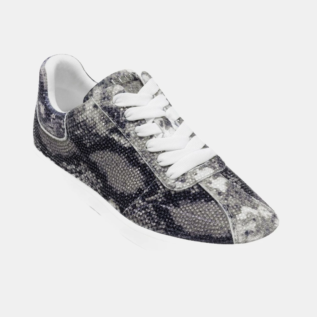 DKNY Women's Seacliff Lace Up Sneakers - Morel