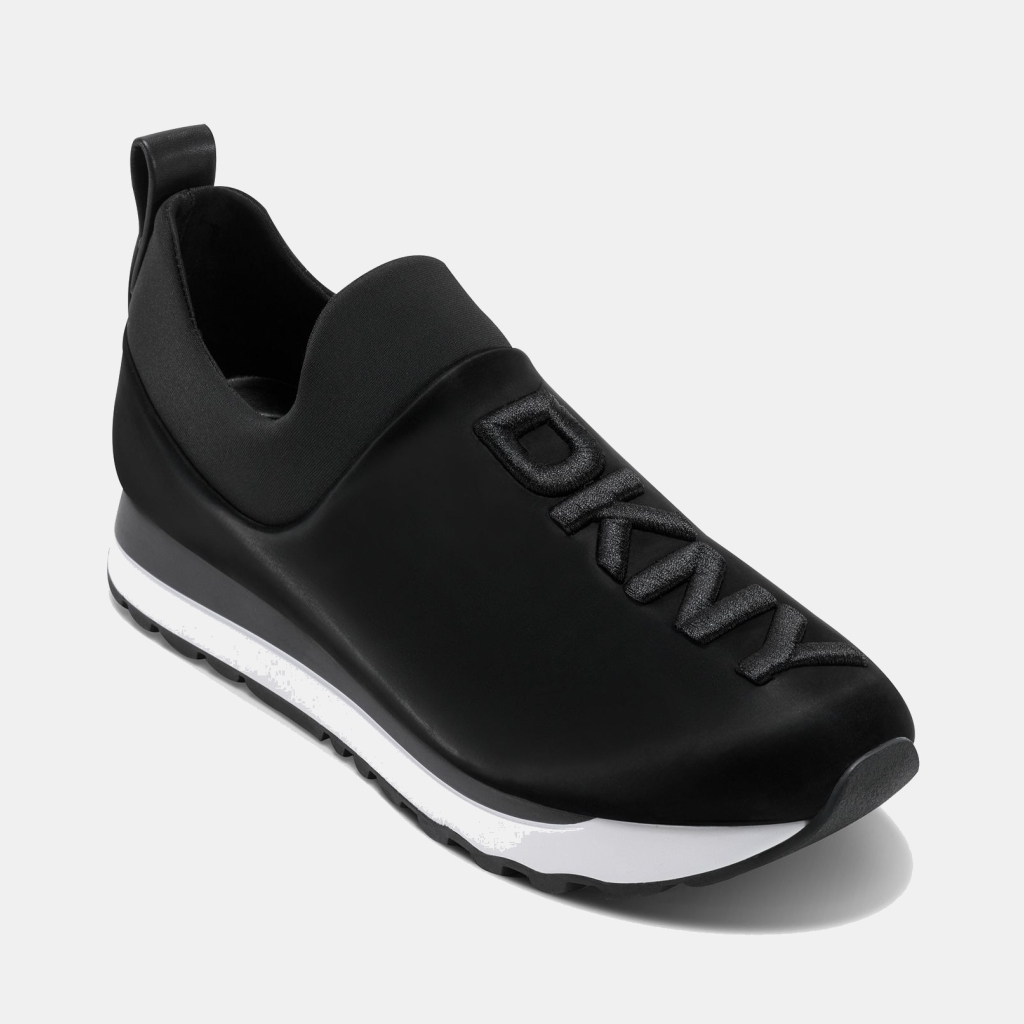 DKNY Women's Jadyn Slip-On Sneakers - Black Fabric