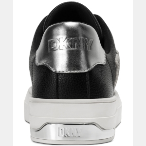 DKNY Women's York Lace-Up Sneakers - Black - Image 4