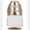 DKNY Women's Sorvino Wedge Sneakers - White Gold - Image 4