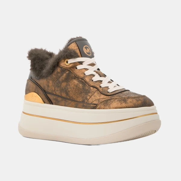 Women's Hayes Lace Up Sneakers - Bronze